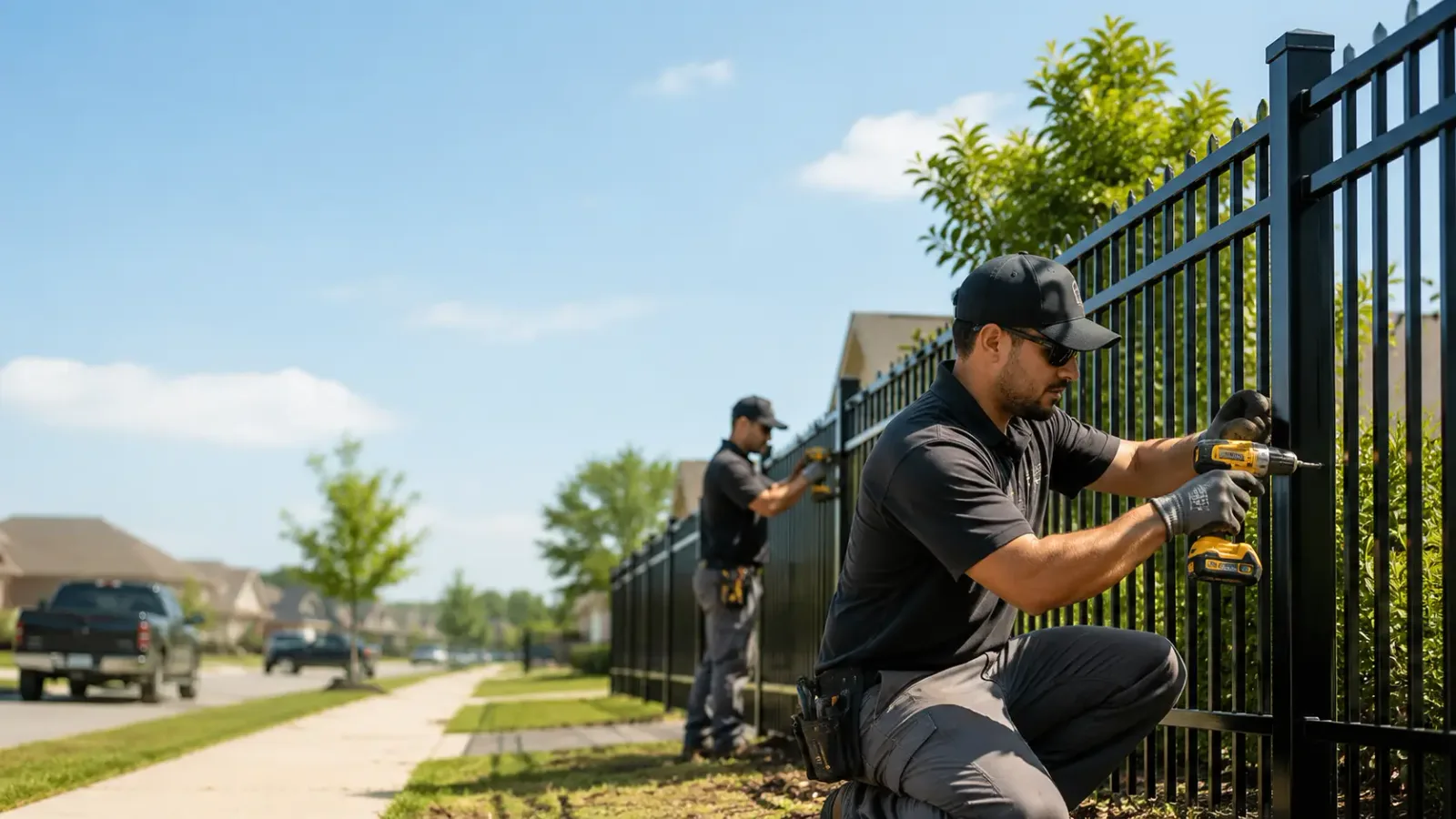 Metal Fence Installation in Birmingham, IA